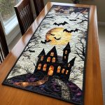 Haunted Glow Quilted Table Runner