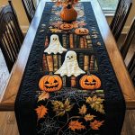Haunted Path Quilted Table Runner