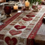 Heart Whisper Quilted Table Runner