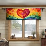 Heartfelt Charm Quilted Valance