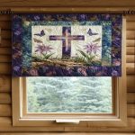 Heavenly Garden Quilted Valance