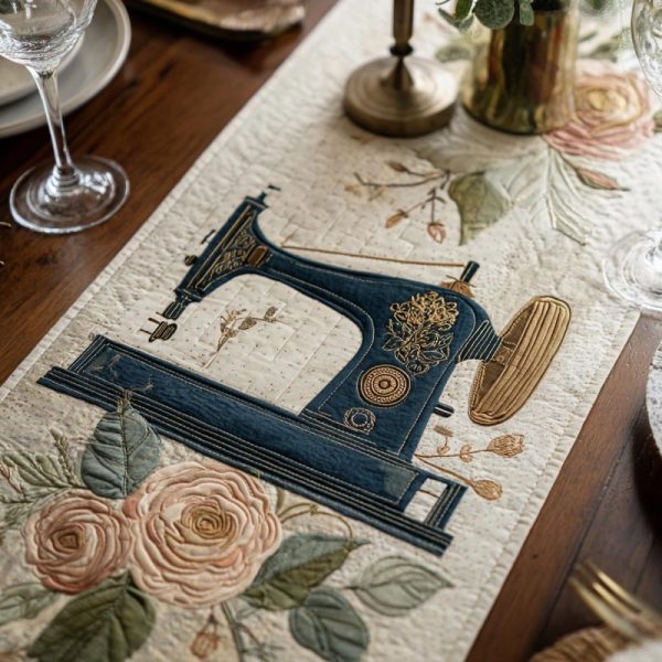 Heirloom Needle Quilted Table Runner