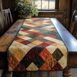 Heritage Bloom Quilted Table Runner