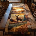Highland Dawn Quilted Table Runner
