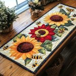 Hive Charm Quilted Table Runner