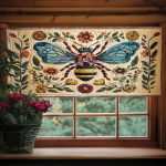 Hive Harmony Quilted Valance