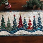 Holiday Gleam Quilted Table Runner