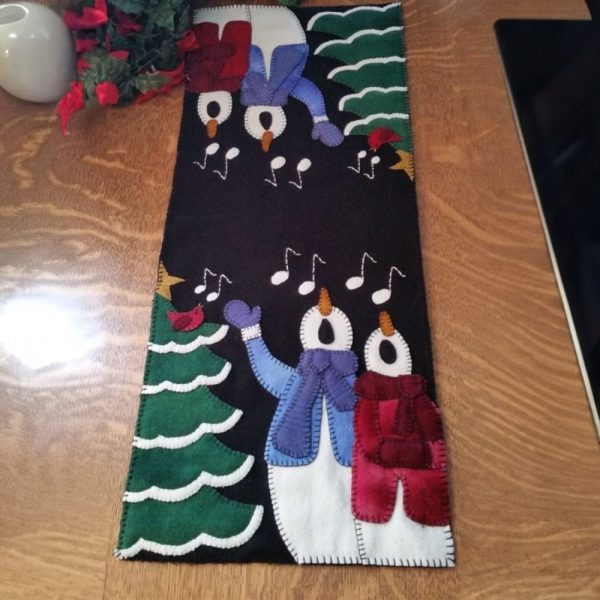 Holiday Harmony Quilted Table Runner