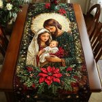 Holy Family Grace Quilted Table Runner