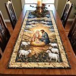 Holy Family Quilted Table Runner