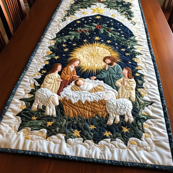 Holy Light Quilted Table Runner