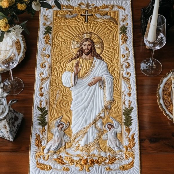 Holy Light Quilted Table Runner