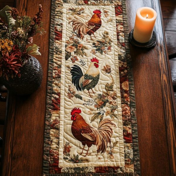 Homestead Style Quilted Table Runner