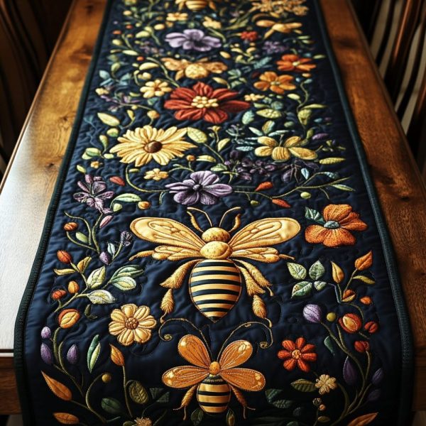 Honey Haven Quilted Table Runner