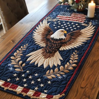 Honor Spread Quilted Table Runner