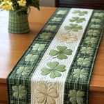 Irish Luck Quilted Table Runner