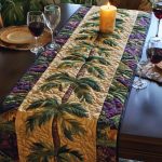 Island Charm Quilted Table Runner