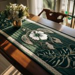 Island Turtle Quilted Table Runner
