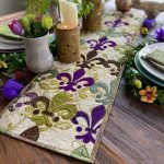 Jester Fleur Quilted Table Runner