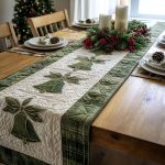 Jingle Bells Song Quilted Table Runner
