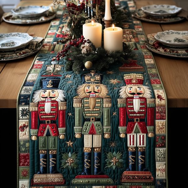 Joyful Whimsy Quilted Table Runner