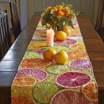 Juicy Joy Quilted Table Runner