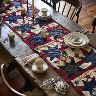 Land Of Threads Quilted Table Runner