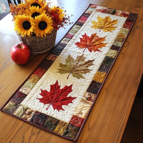 Fall Quilted Table Runner
