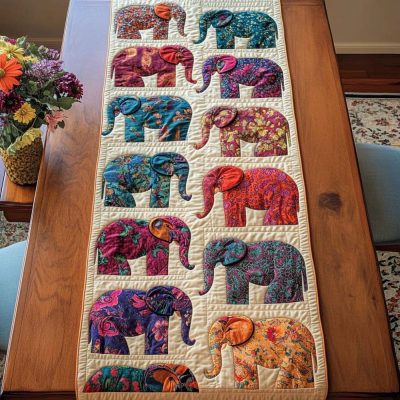 Legacy March Quilted Table Runner
