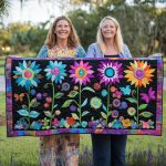 Sunflower Quilted Table Runner