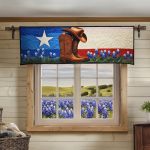 Lone Star Pride Quilted Valance