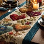 Love Bloom Quilted Table Runner