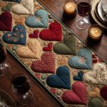 Love Embrace Quilted Table Runner