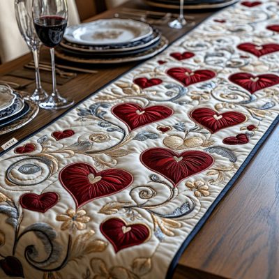 Loving Layers Quilted Table Runner