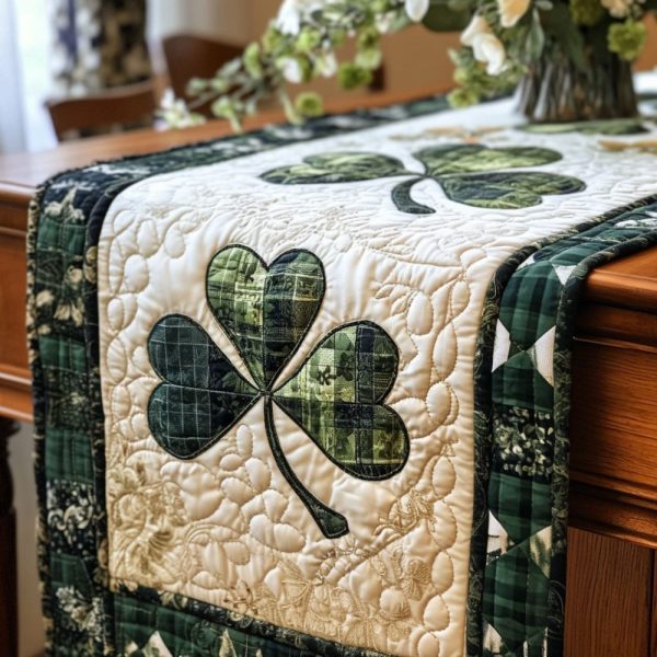 Lucky Trails Quilted Table Runner