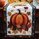 Maple Whisper Quilted Table Runner