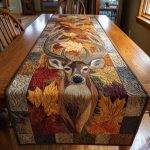 Maple Crown Quilted Table Runner