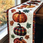 Maple Majesty Quilted Table Runner