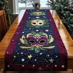 Mardi Gras Quilted Table Runner