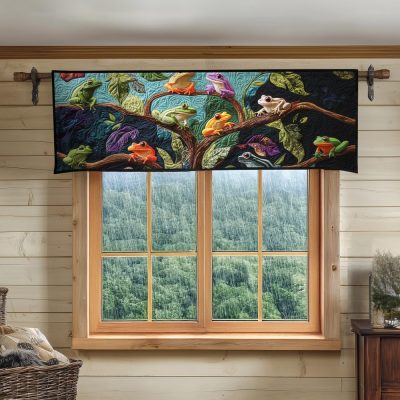 Marshland Magic Quilted Valance