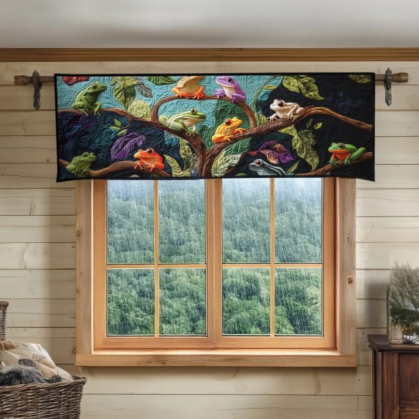Marshland Magic Quilted Valance