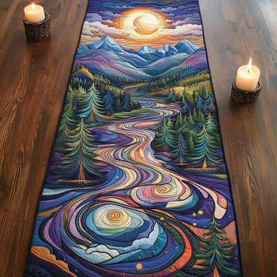 Meadow Horizon Quilted Table Runner