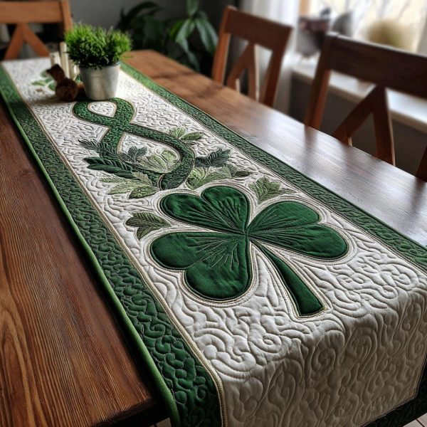 Meadowgreen Stillness Quilted Table Runner