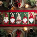Merry Night Quilted Table Runner