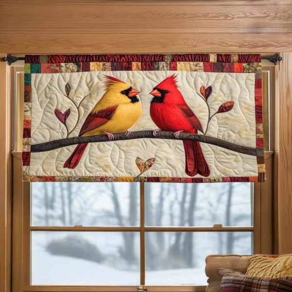 Messenger From Heaven Quilted Valance