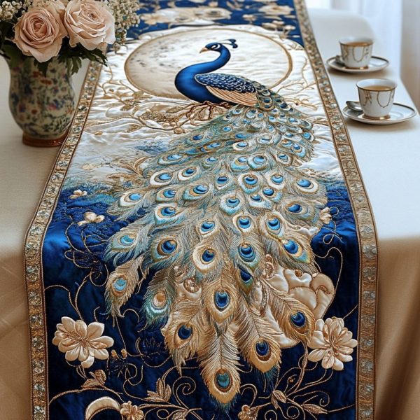 Midnight Glory Quilted Table Runner