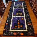 Midnight Magic Quilted Table Runner