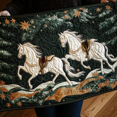 Misty Moor Quilted Table Runner