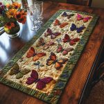 Monarch Magic Quilted Table Runner
