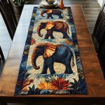 Moonlit Wandered Quilted Table Runner